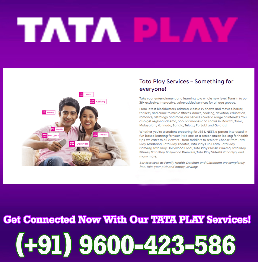 good Tata sky, Tata Play DTH installation in karur