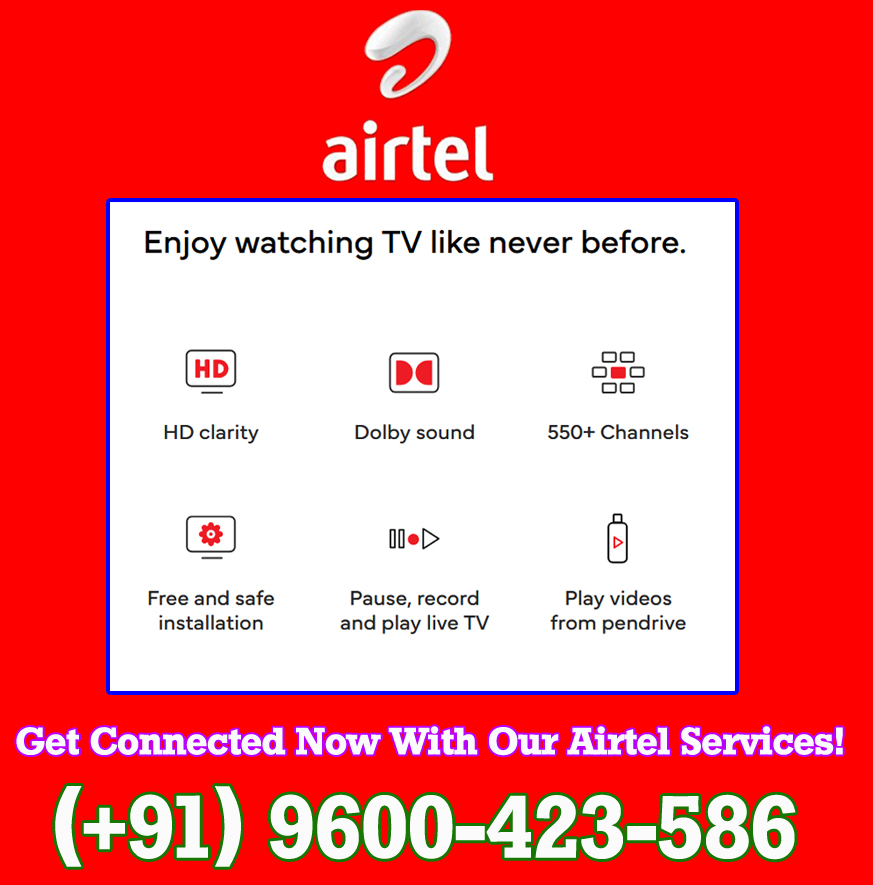 Best Airtel DTH service in karur